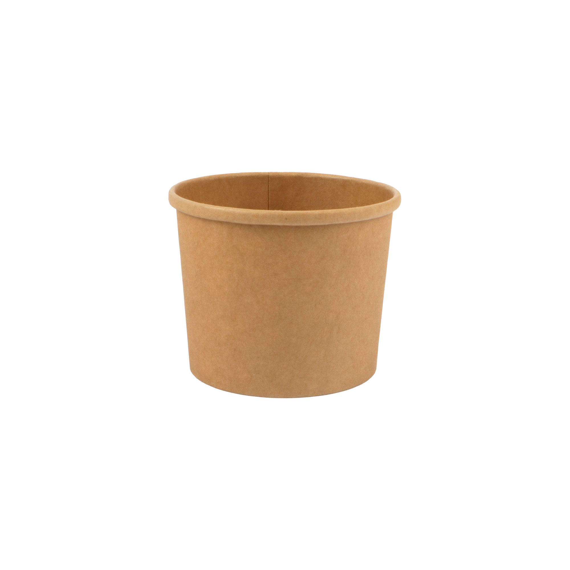 Afbeeldingen van Ds à 500 kraft food/soep container 12oz 350ml Ø9,6x7,5 cm