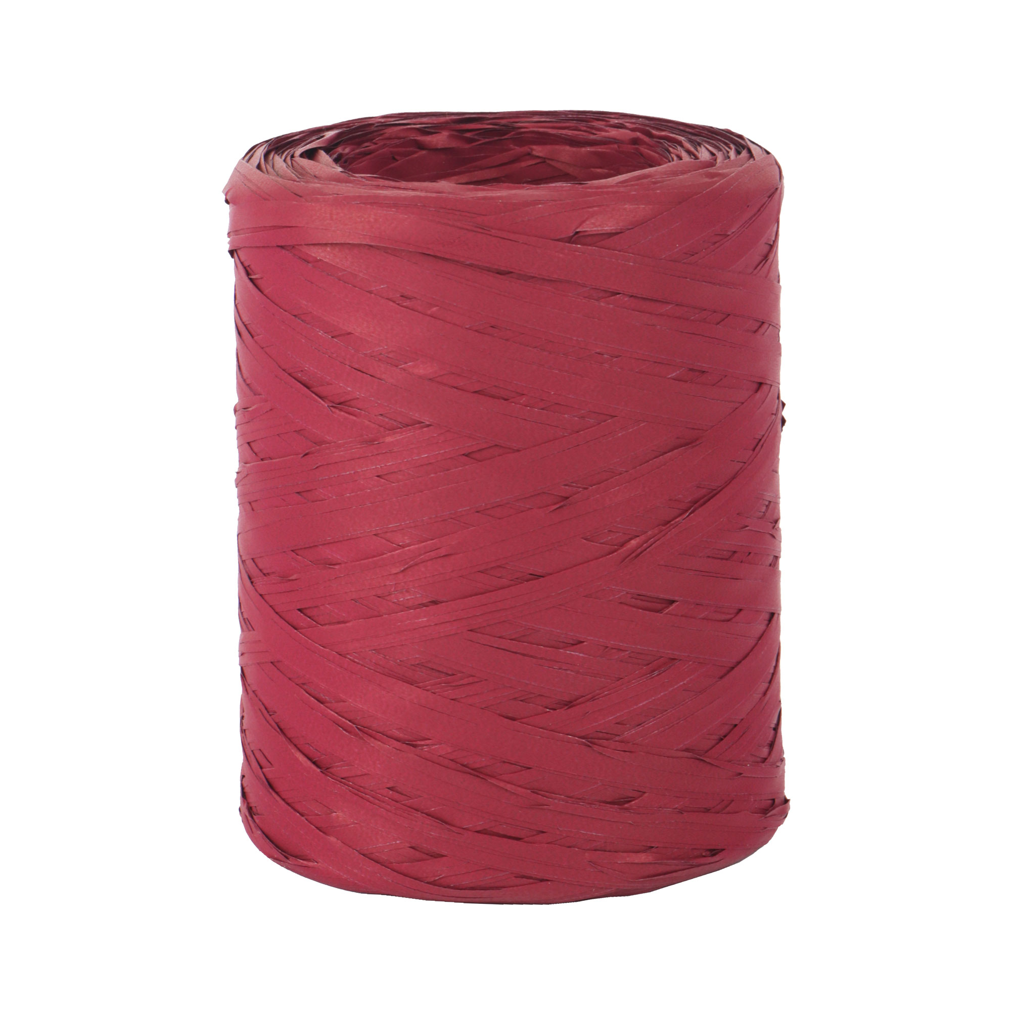 Afbeeldingen van Rol à 200 mtr raffia bordeaux