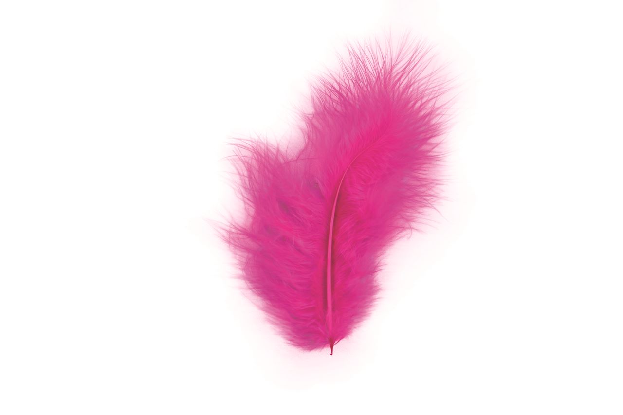 Afbeeldingen van Ds à ca.40 gram veren roze