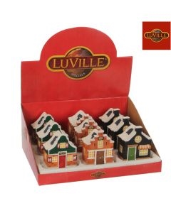 Afbeeldingen van Hollands huis 11x8x12,5 cm assorti (uc)