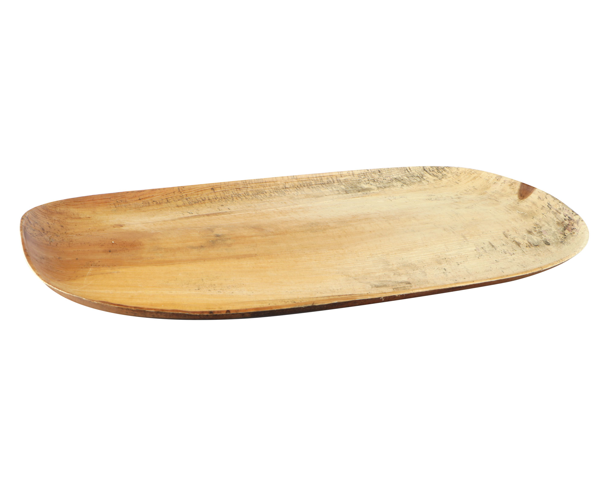 Afbeeldingen van Pak à 5 caterwareschaal Palm 55x36x2,5 cm 