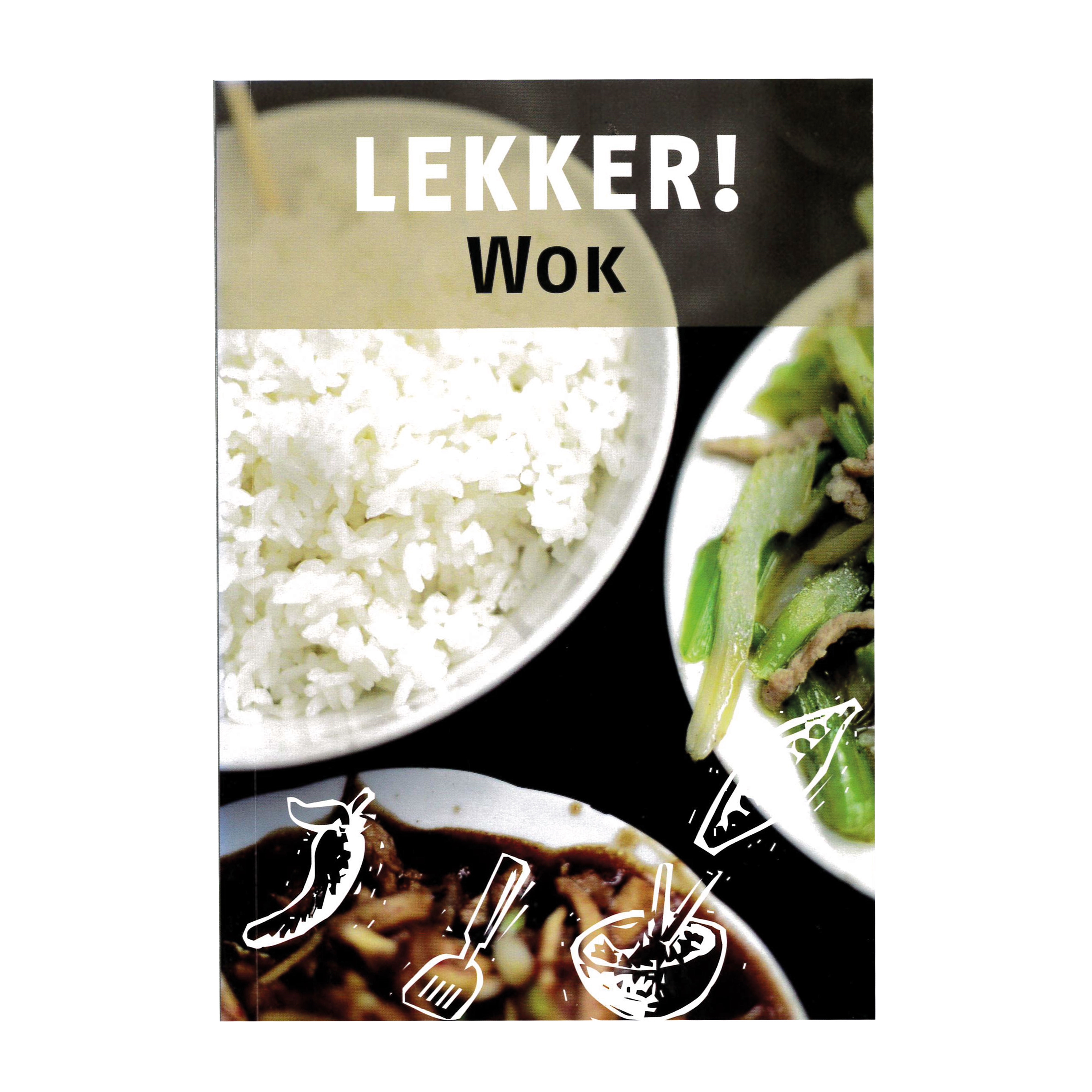 Afbeeldingen van Boekje 13x18,5 cm Lekker! Wok