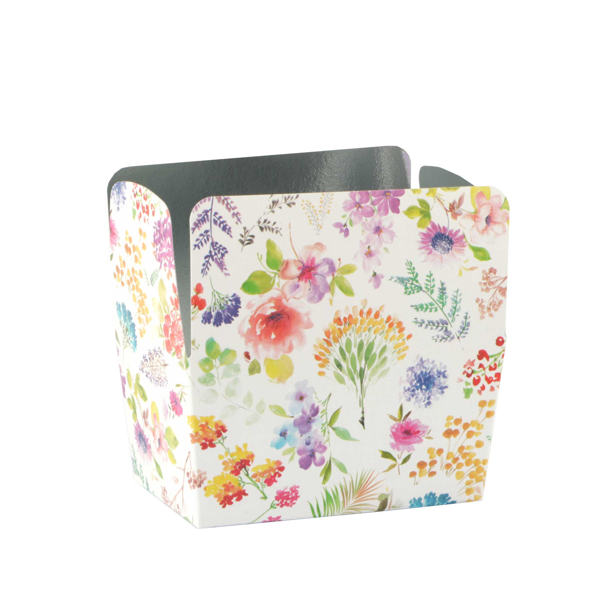 Afbeeldingen van Pak à 24 luxe bonbondoos 500 gram hoog flowers