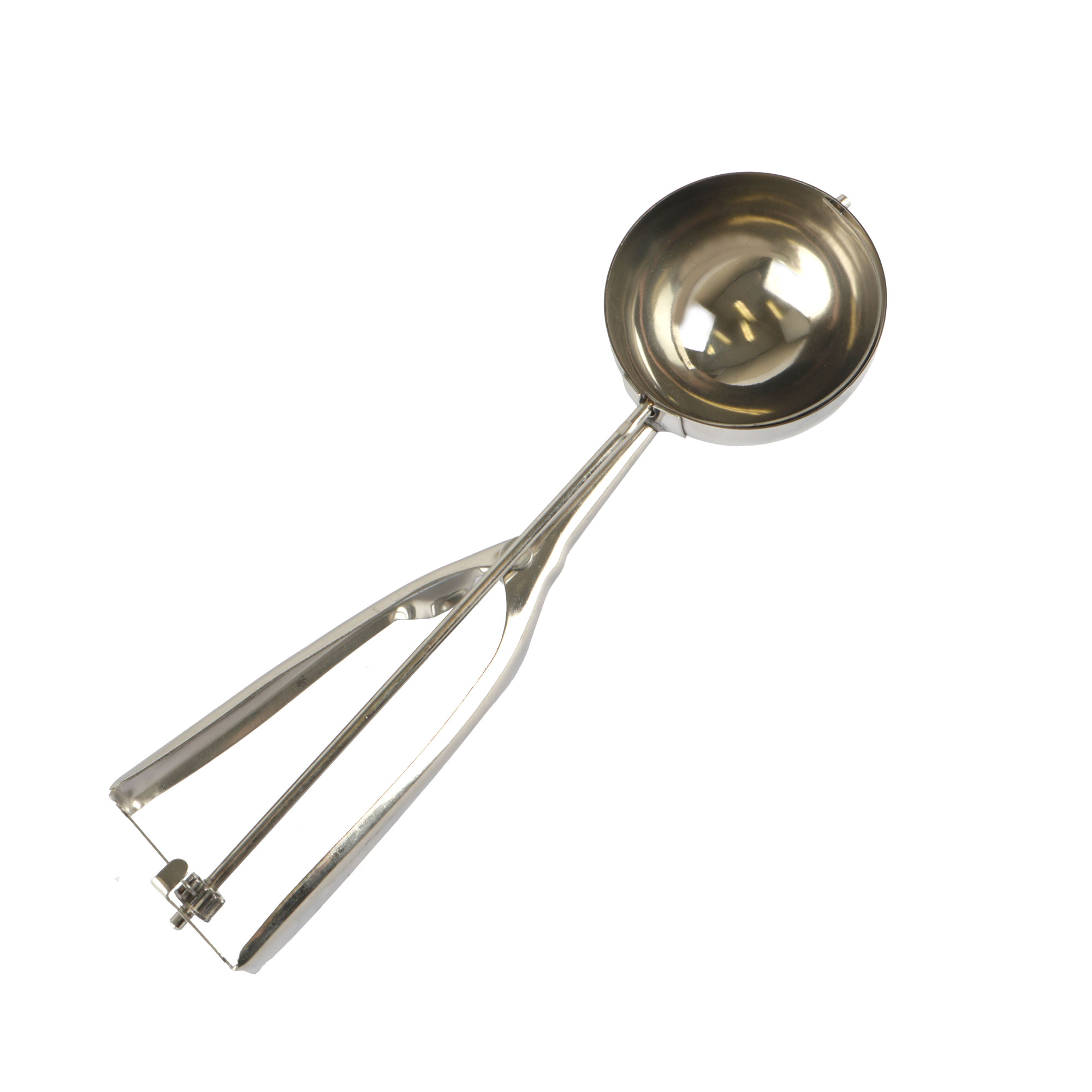 Afbeeldingen van Oliebol / ijsbollepel 7 cm RVS