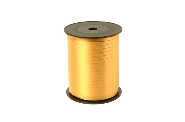 Afbeeldingen van Rol krullint 10 mm 250 mtr goud 02