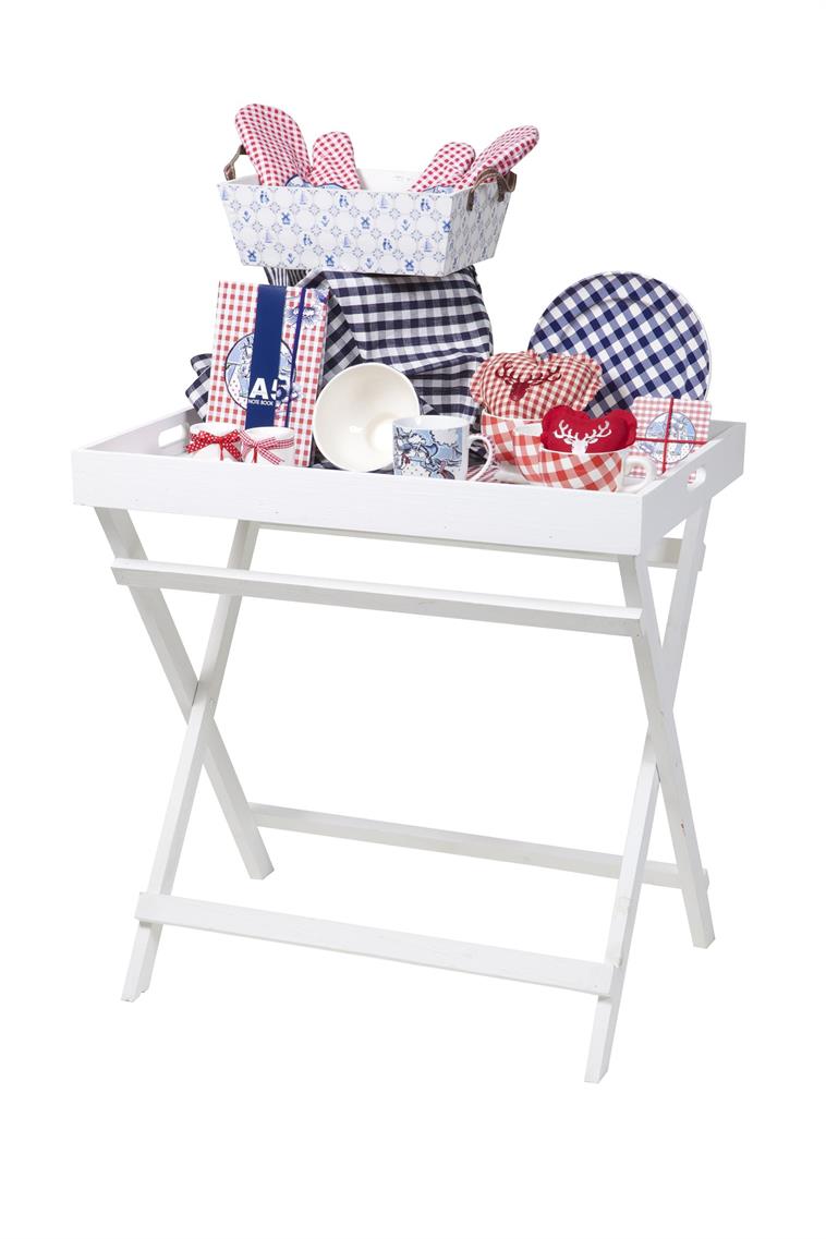 Afbeeldingen van Houten decoratieblad staand 70x50x7 cm (ucl)