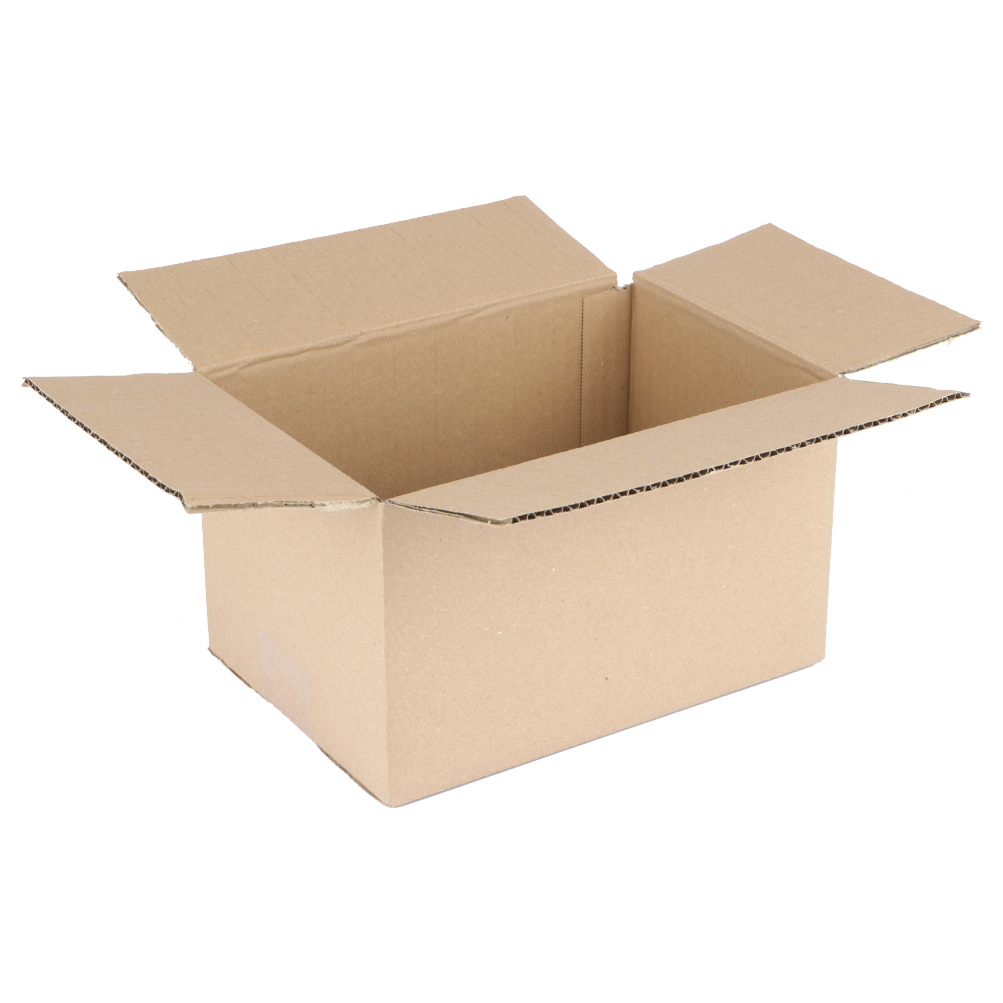 Afbeeldingen van Kartonnen doos 24,4x17x14 cm enkel c golf