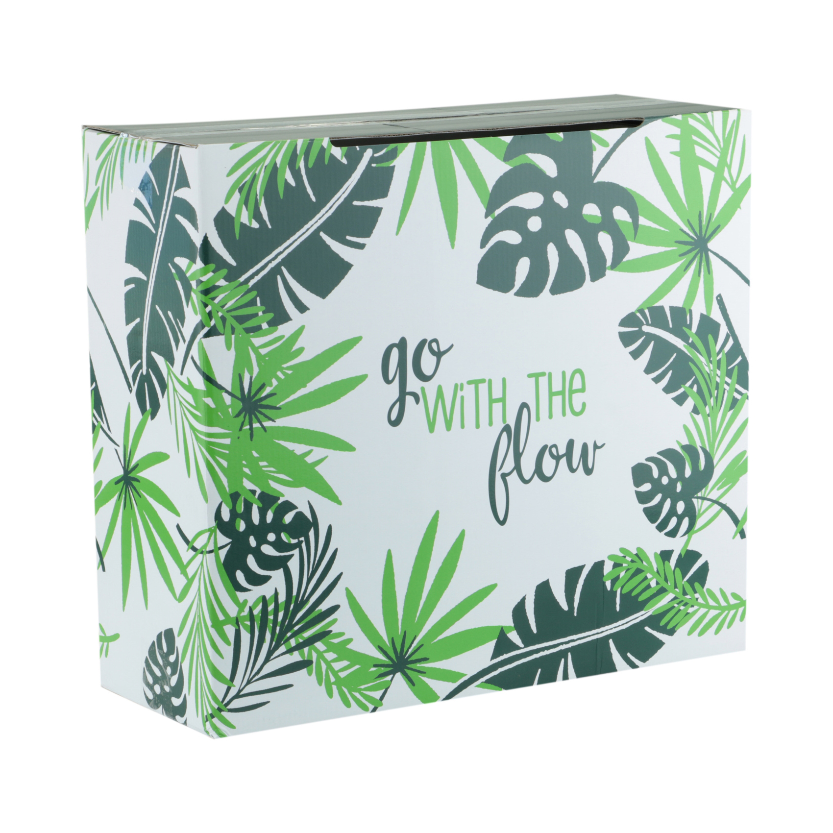 Afbeeldingen van Pakketdoos Go with the flow 45,3x17,8x40,6 cm