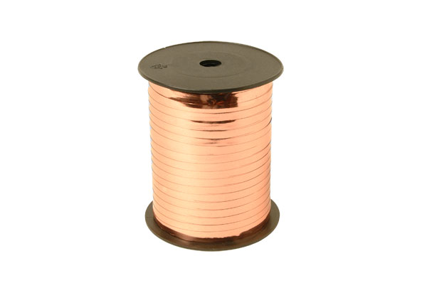 Afbeeldingen van Rol krullint metallic koper 5 mm 500 mtr 18