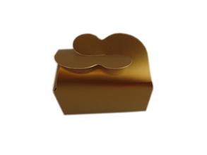 Afbeeldingen van Pak à 25 bonbondoos 2 bonbon goud