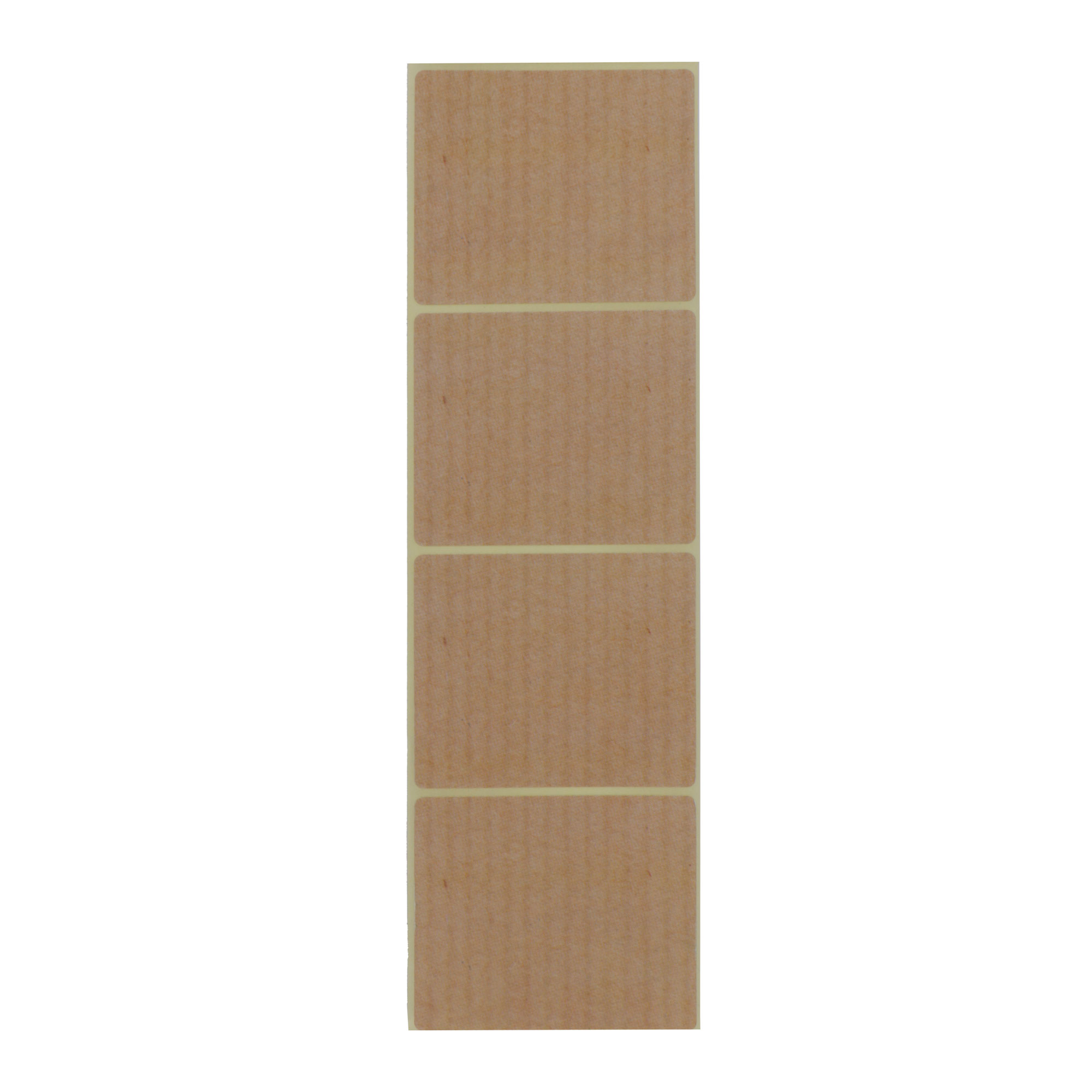 Afbeeldingen van Rol à 900 thermo etiket kraft 6x4,9 cm