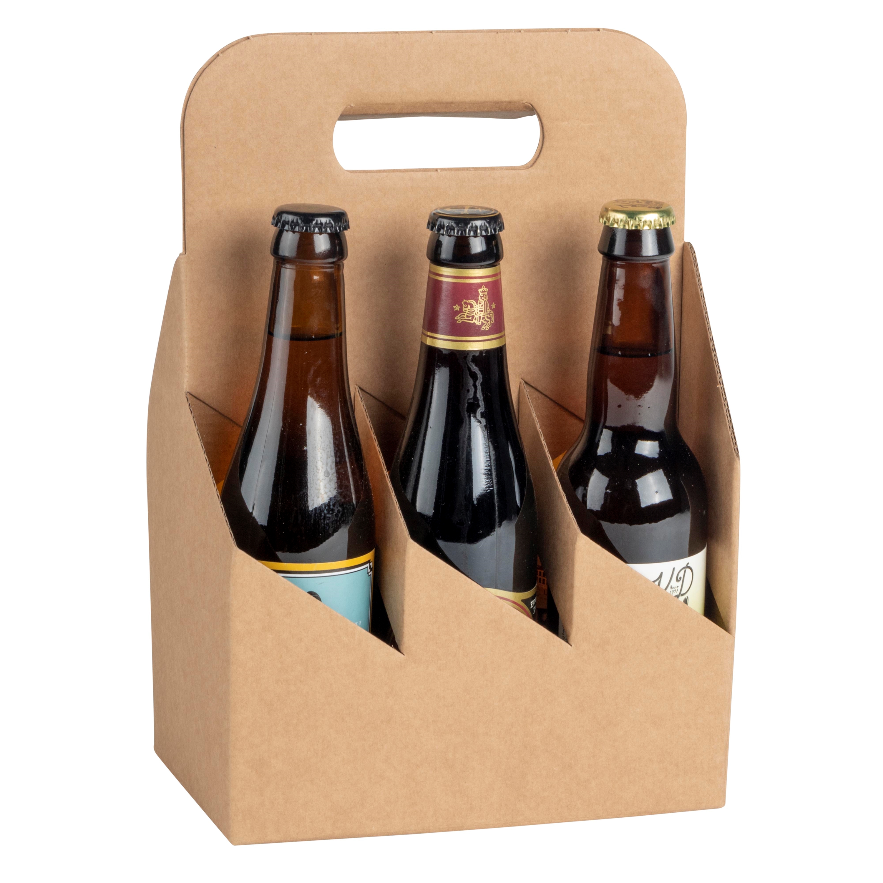 Afbeeldingen van Ds à 30 flesdrager 6 fles 33cl 19,5x13x29 cm kraft