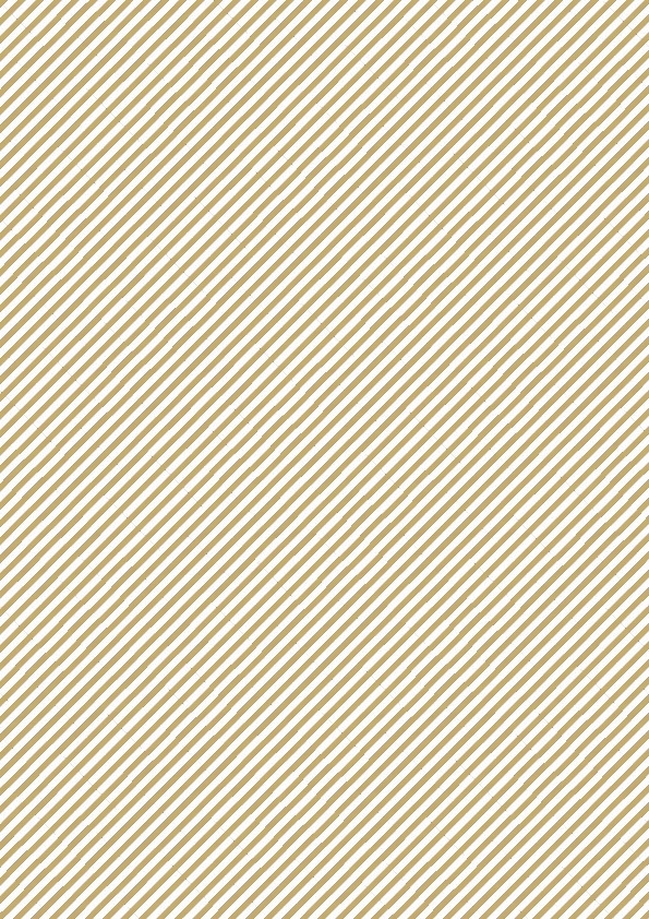 Picture of Rol kadopapier 30 cm 250 mtr kraft streep wit diagonaal (uc)
