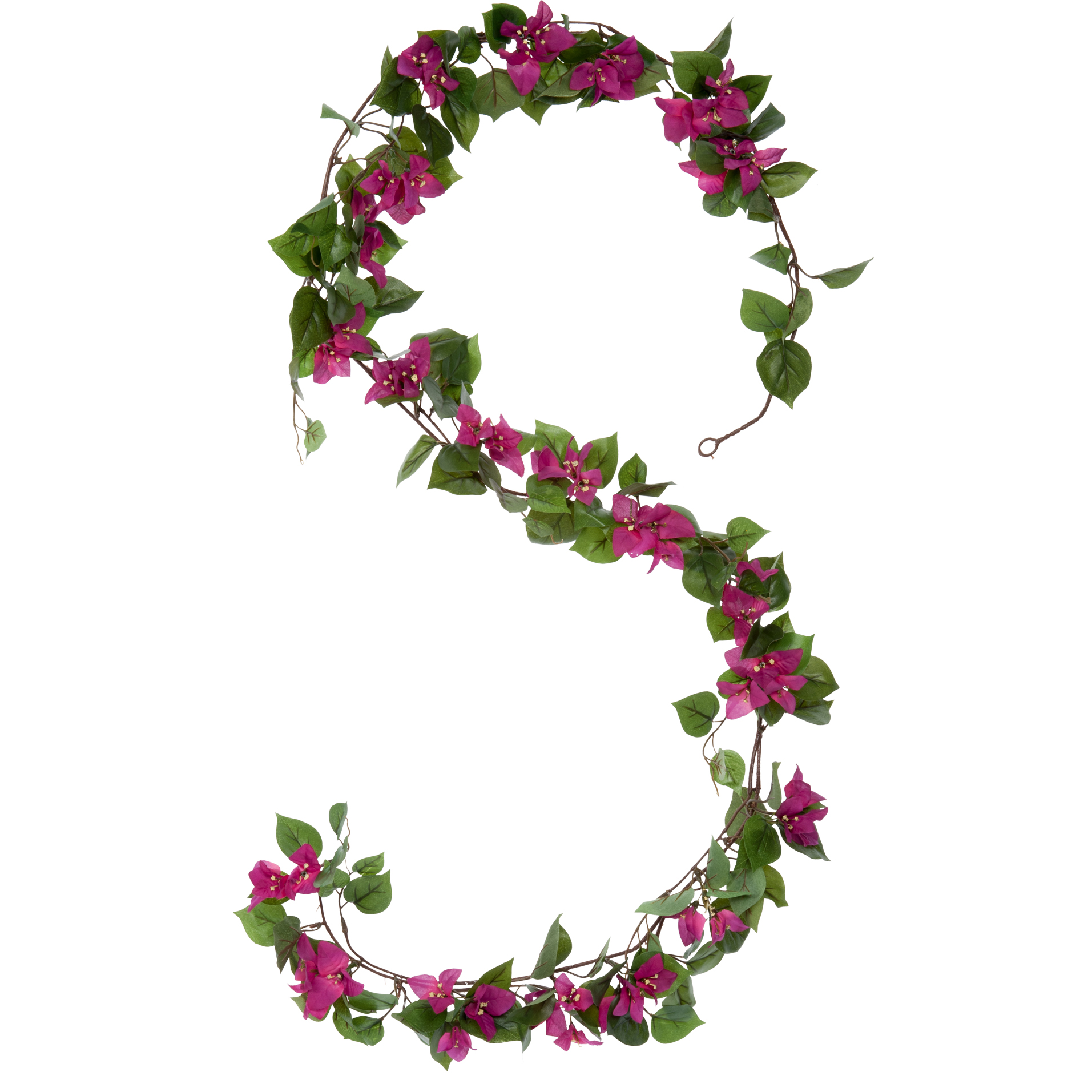 Afbeeldingen van Klimop slinger roze 180 cm
