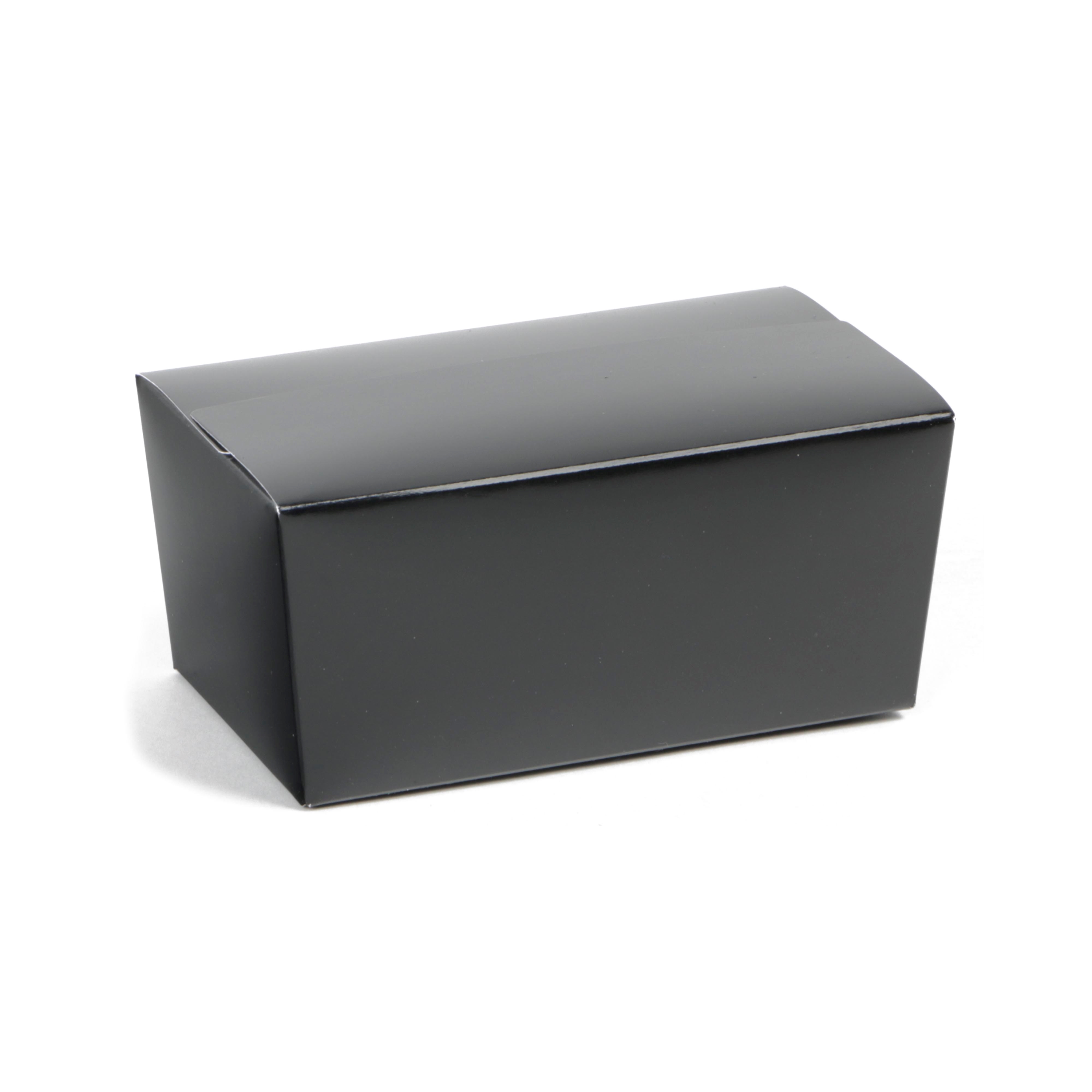 Afbeeldingen van Pak à 25 bonbondoos 250 gram zwart 