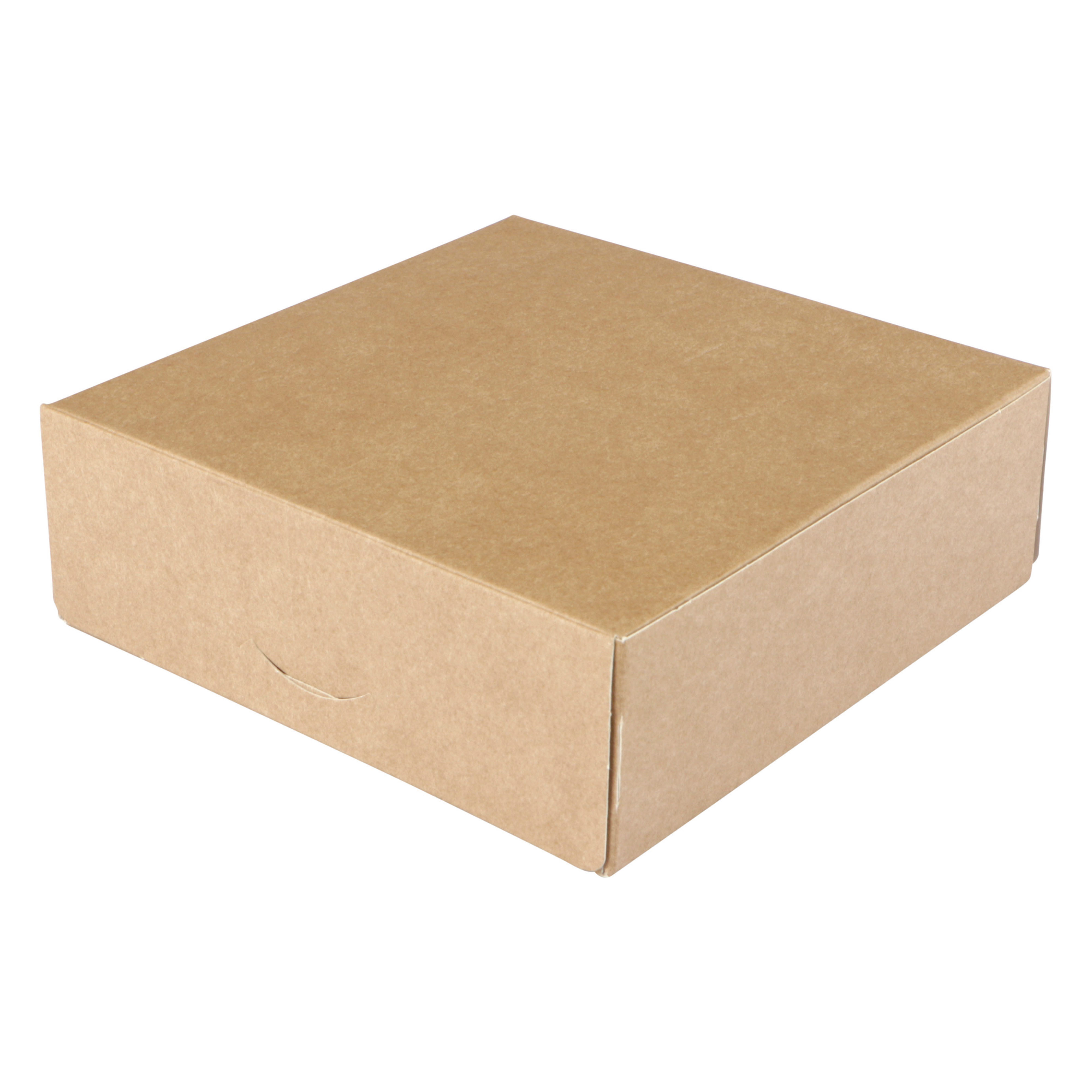 Afbeeldingen van Ds à 50 gebaksdoos 15x15x5 cm kraft