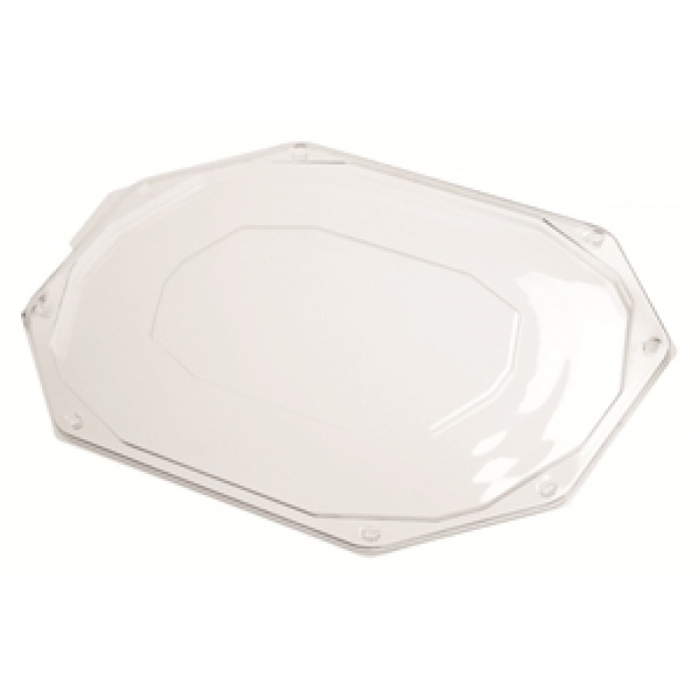 Afbeeldingen van Ds à 110 PET deksel transparant 335x250x44 mm