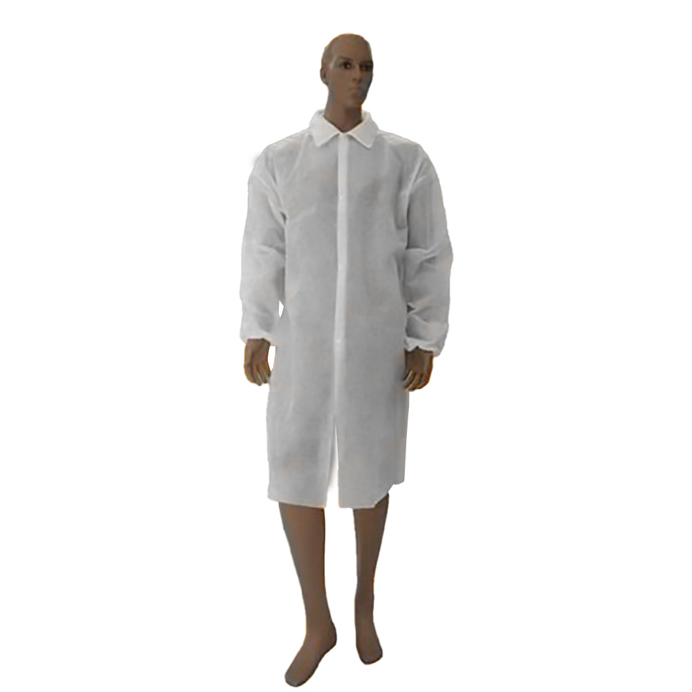 Afbeeldingen van Ds à 50 bezoekersjas XXL wit (uc)