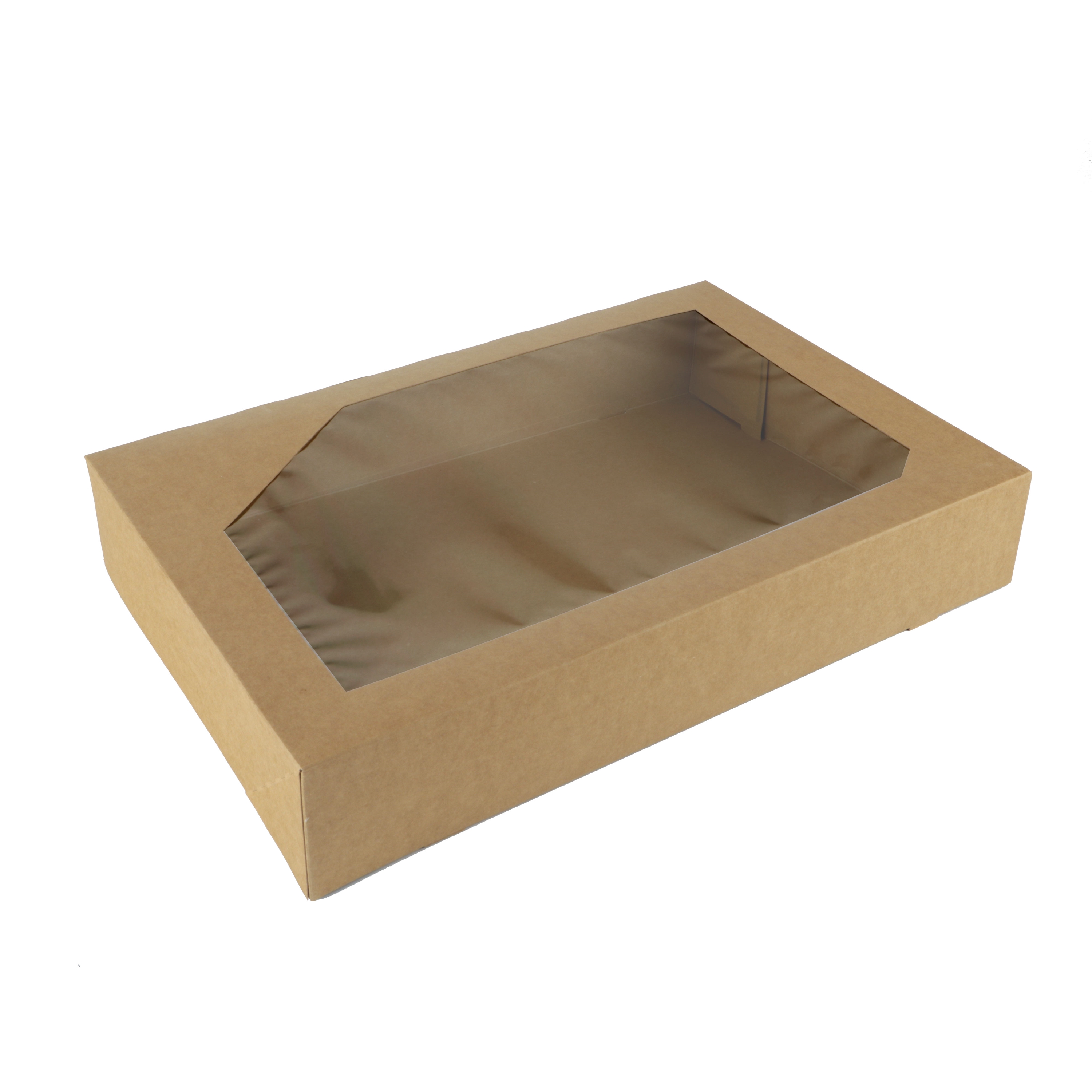 Afbeeldingen van Pak à 10 bruinkraft caterwaredoos 46x31x8 cm