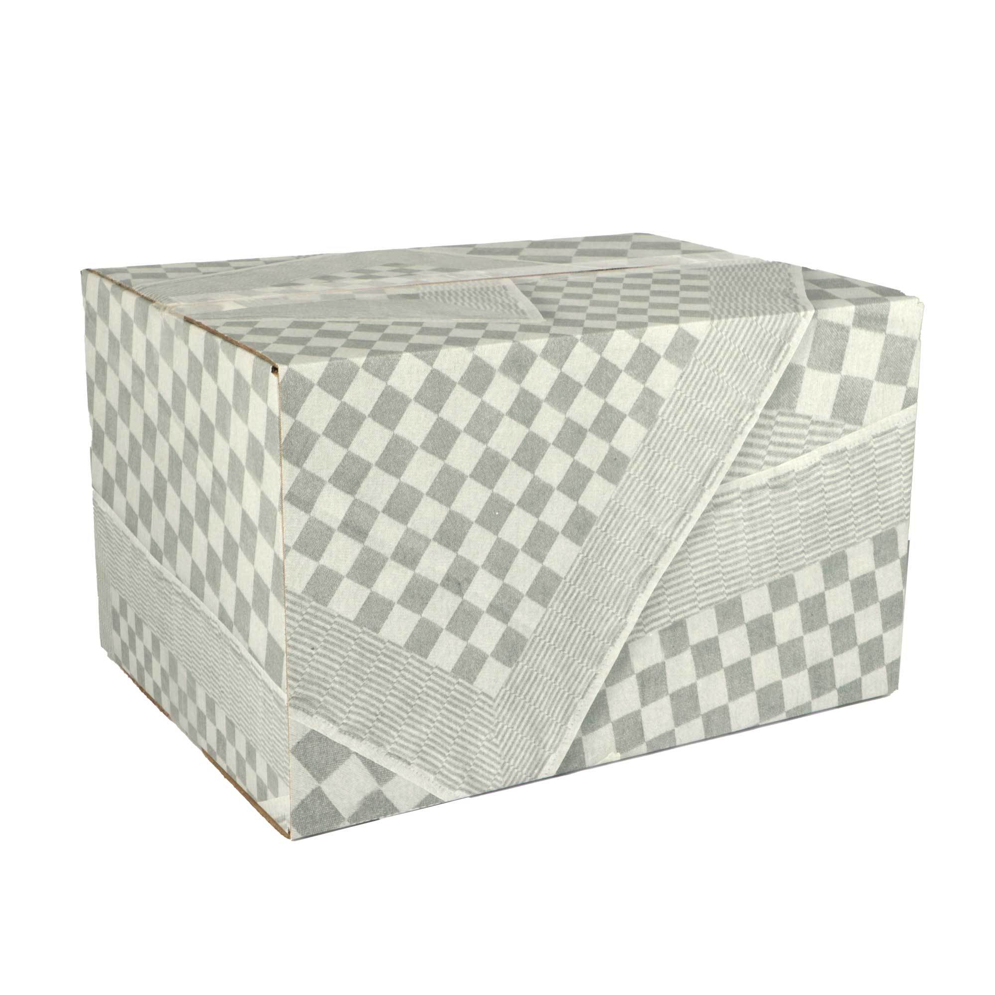 Afbeeldingen van Pakketdoos C232 39x29x23,2 cm Theedoek antraciet