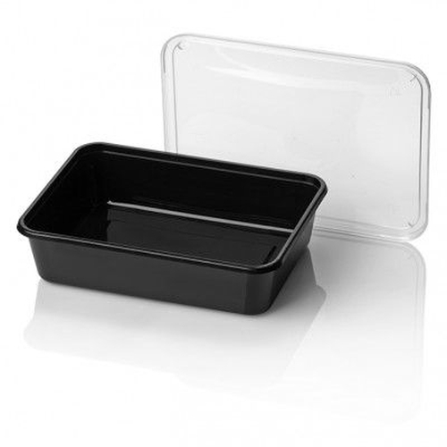 Afbeeldingen van Ds à 500 magnetronbak pp zwart 750 cc 173/59 