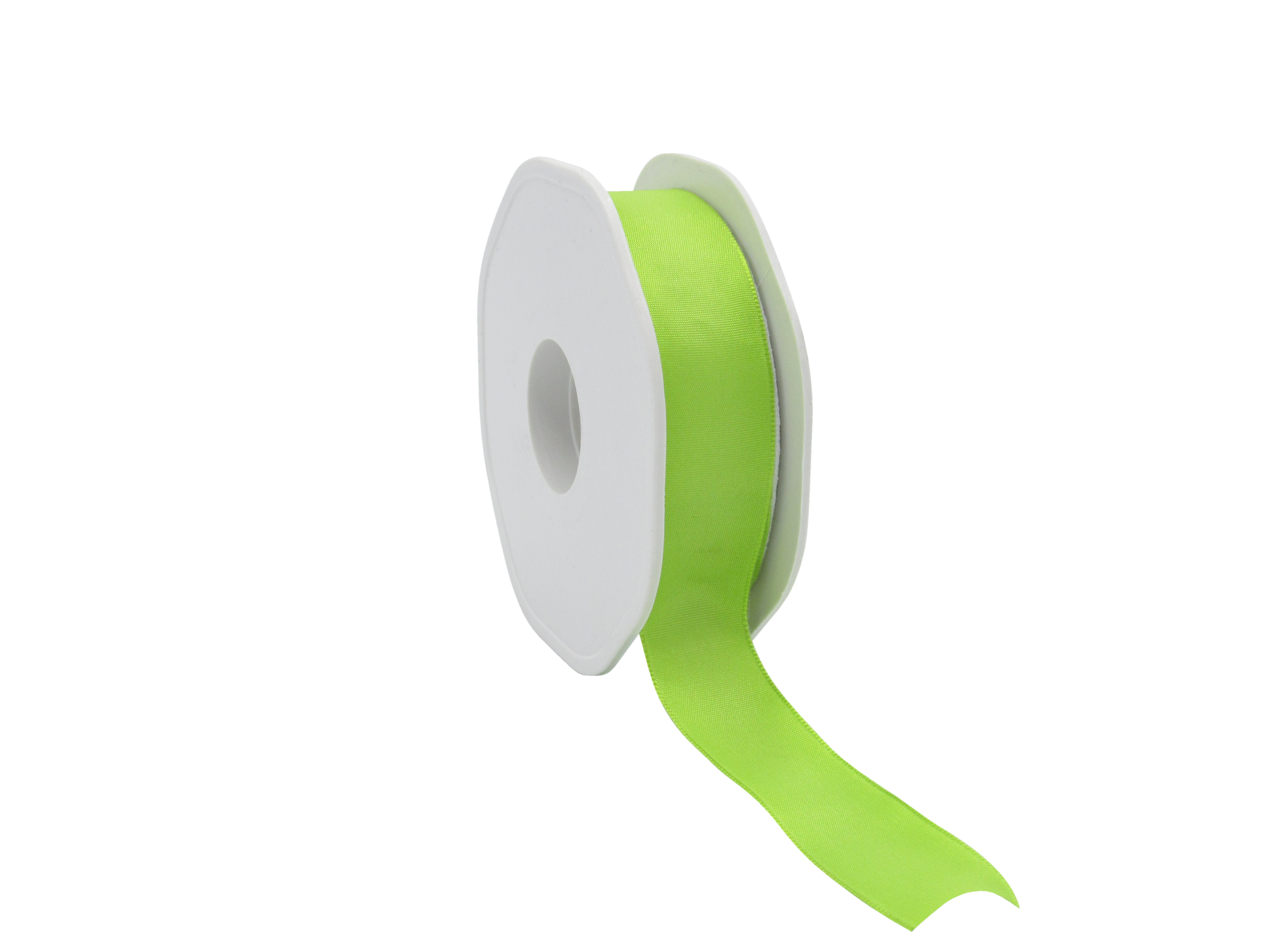 Afbeeldingen van Rol elegancelint bedraad 23 mm 20 mtr limegroen