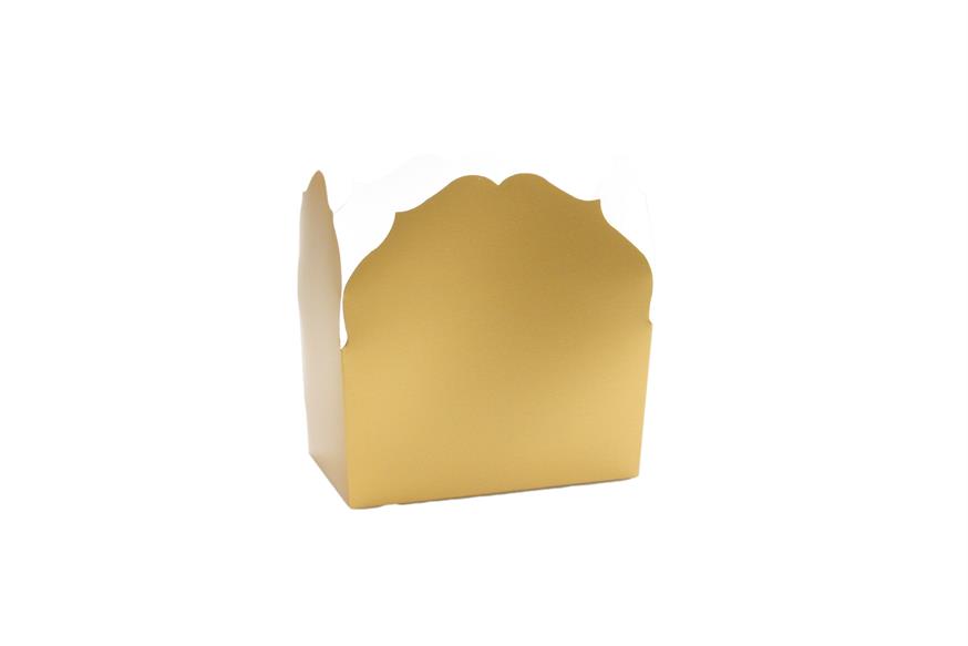 Afbeeldingen van Pak à 25 bonbondoos 500 gram goud