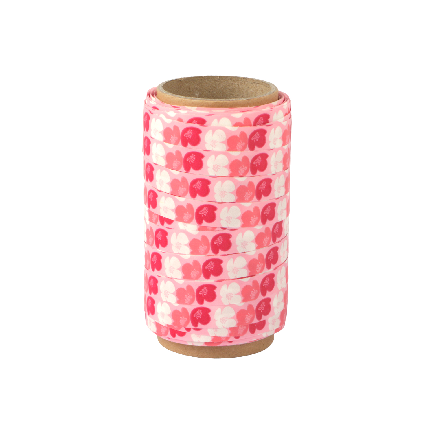 Afbeeldingen van Rol krullint 10 mm 50 mtr voorjaar roze