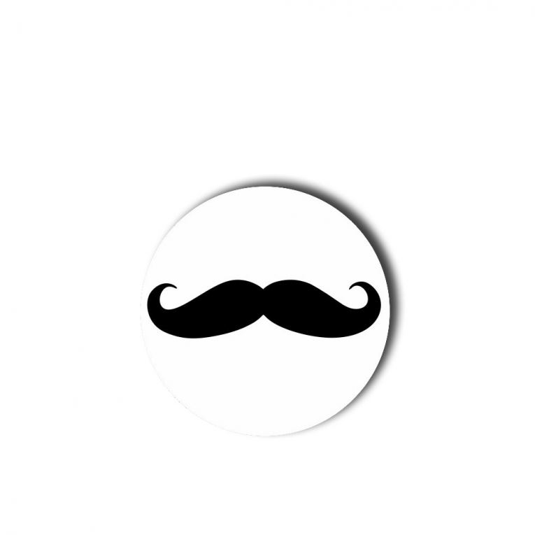 Afbeeldingen van Ds à 500 kado etiket 3,9 cm Snor (uc)