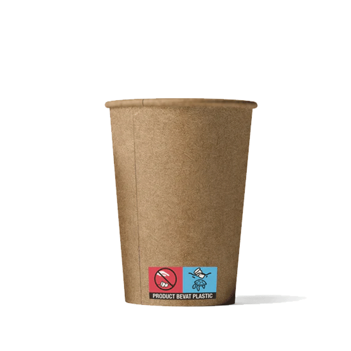 Afbeeldingen van Ds à 1000 kraft koffiebeker 12oz/360ml (ba)