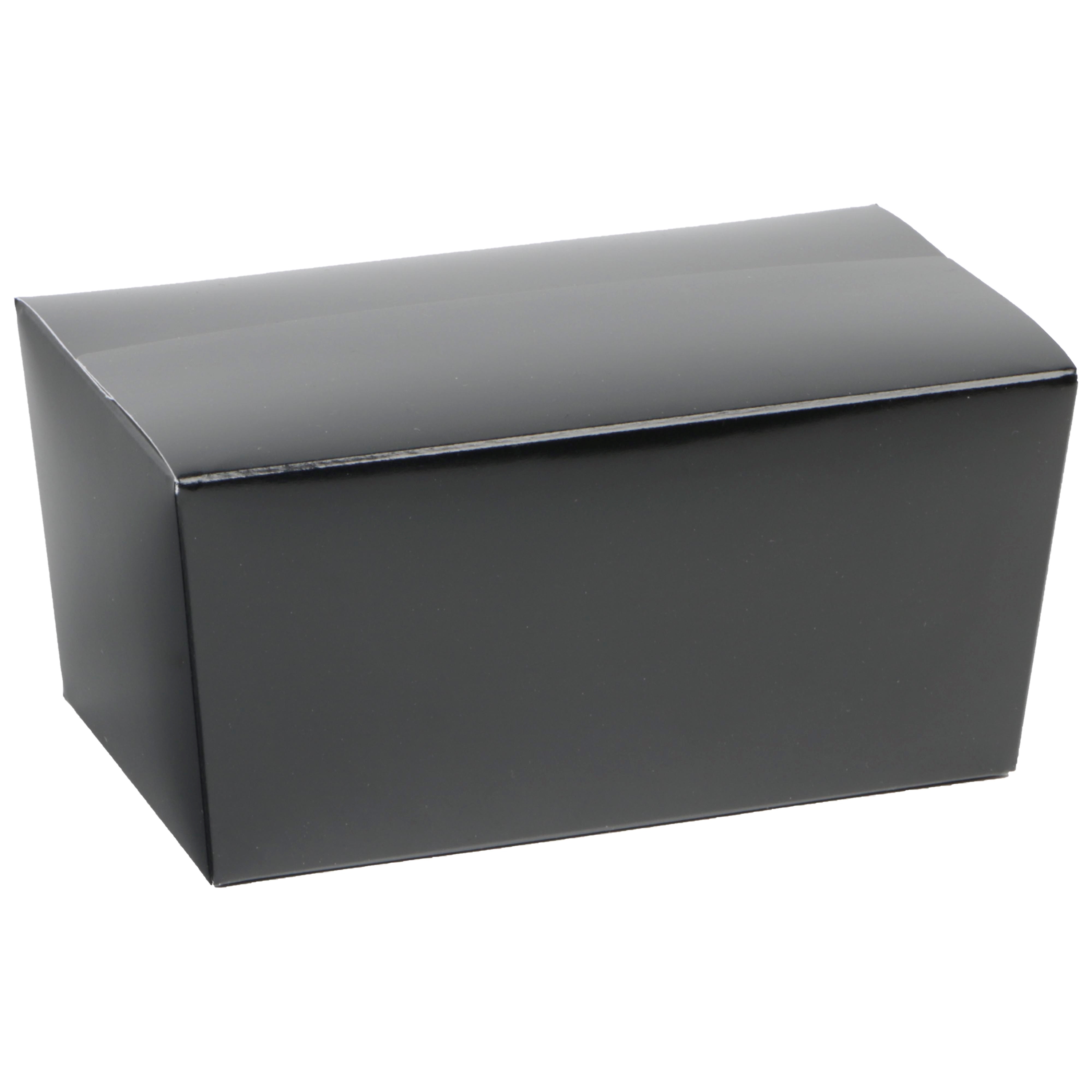 Afbeeldingen van Pak à 25 bonbondoos 500 gram zwart