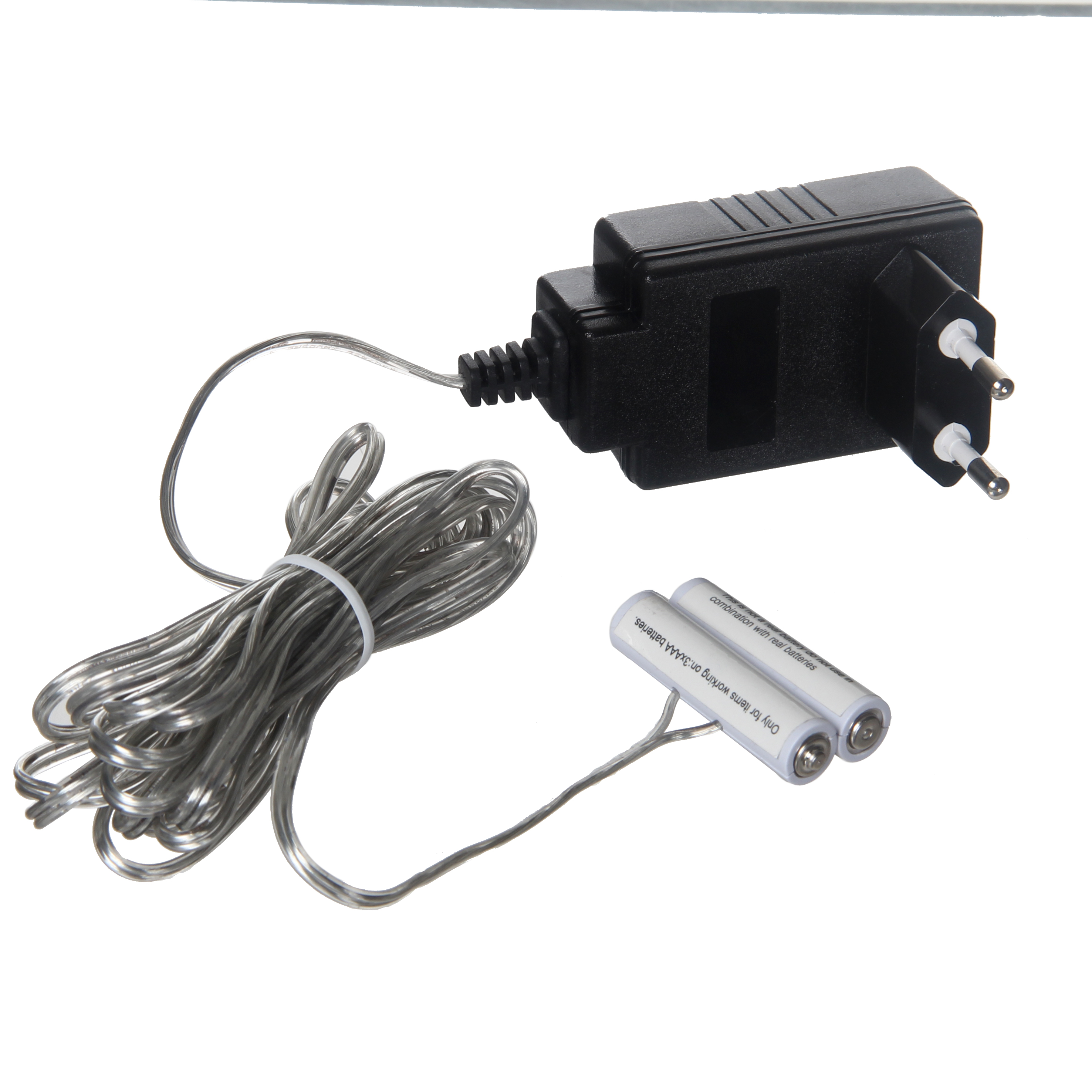 Afbeeldingen van Batterij vervanger lichtnet IP20 2 x AAA