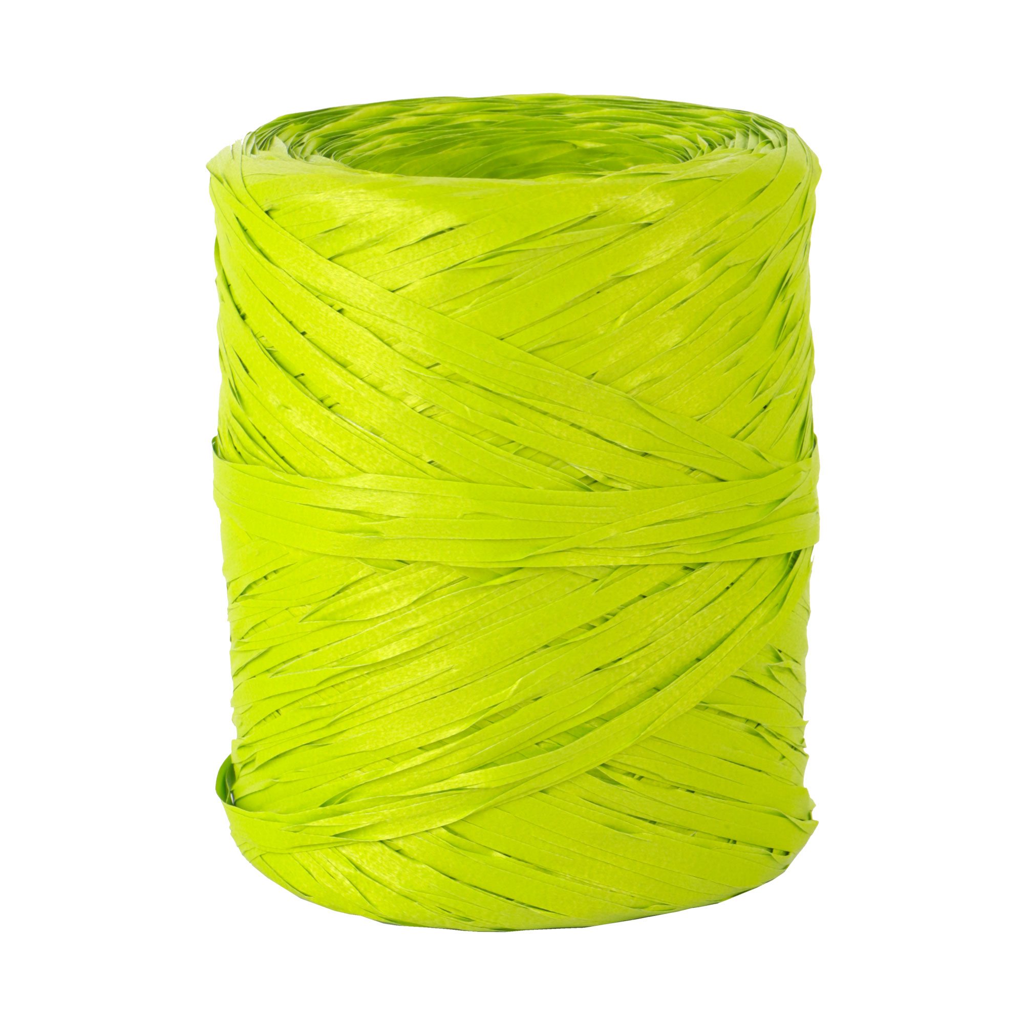 Afbeeldingen van Rol à 200 mtr raffia limegroen