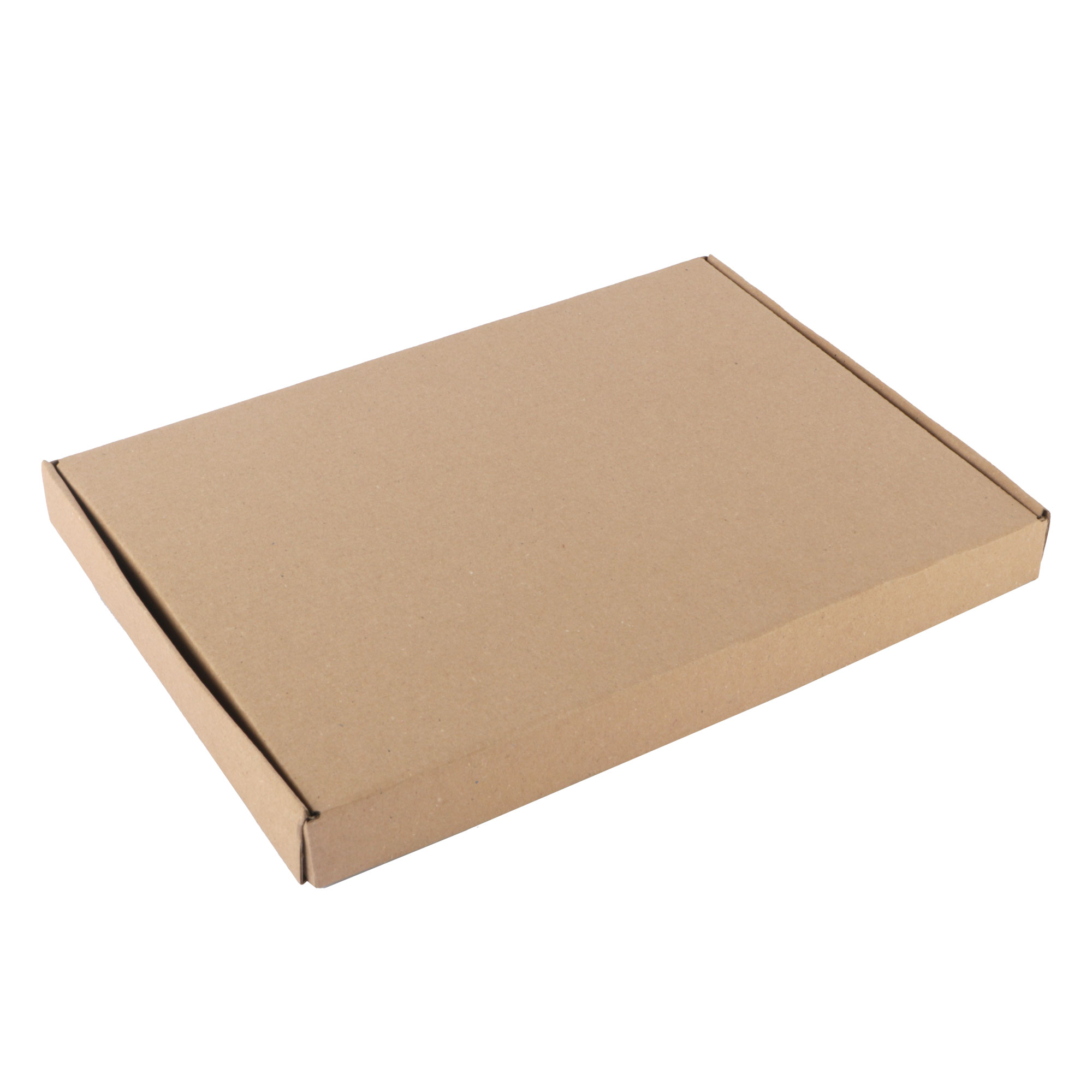 Afbeeldingen van Pak à 50 brievenbus doos max bruin 35x25x2,8 cm  