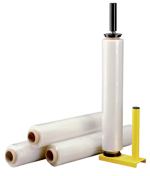 Afbeeldingen van Handwikkel apparaat + rem geel 50 cm