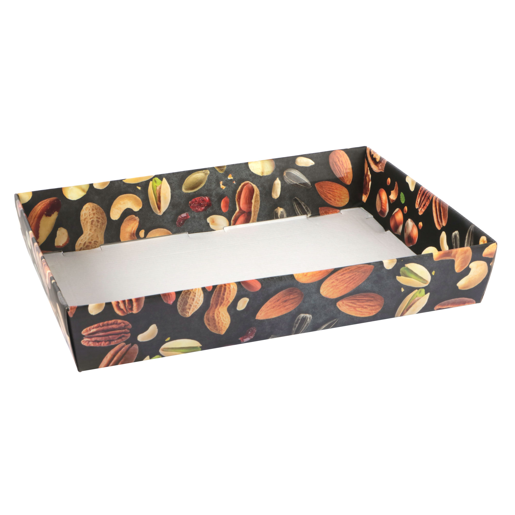 Afbeeldingen van Ds à 25 kartonnen bak 32,5x23x5,8 cm  Nuts by Night 