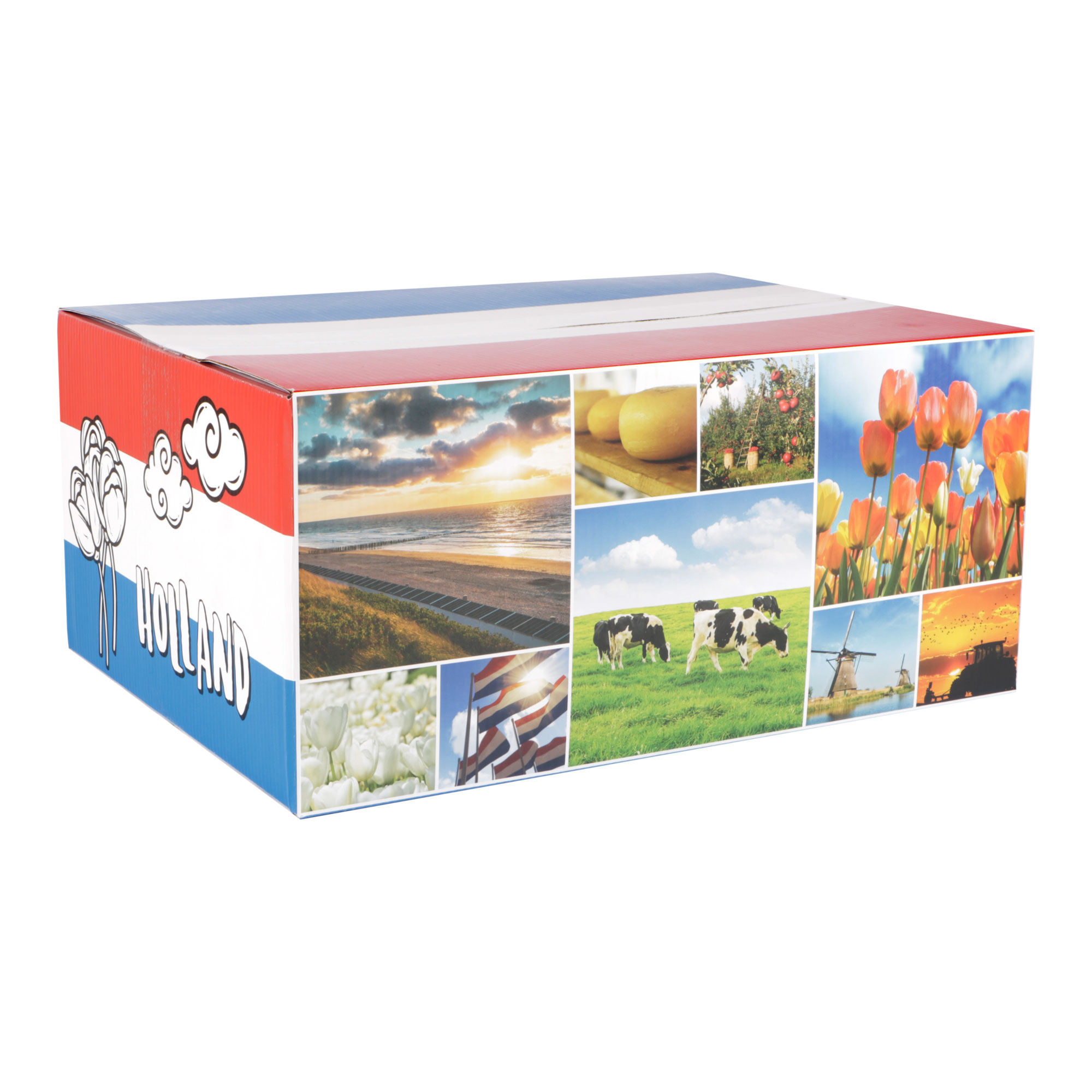 Afbeeldingen van Pakketdoos C177 I love Holland 39x29x17,7 cm  