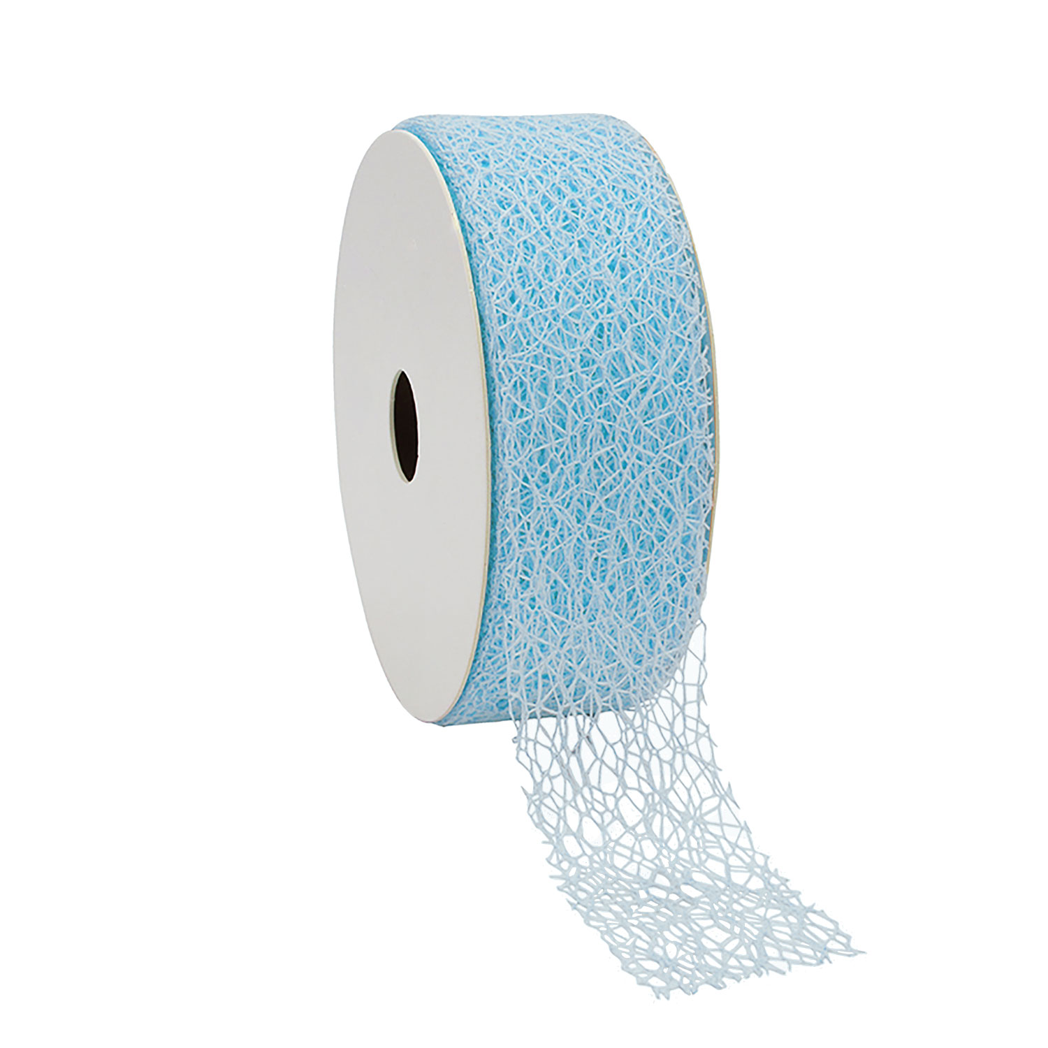Afbeeldingen van Rol weblint crispy 38 mm 20 mtr lichtblauw
