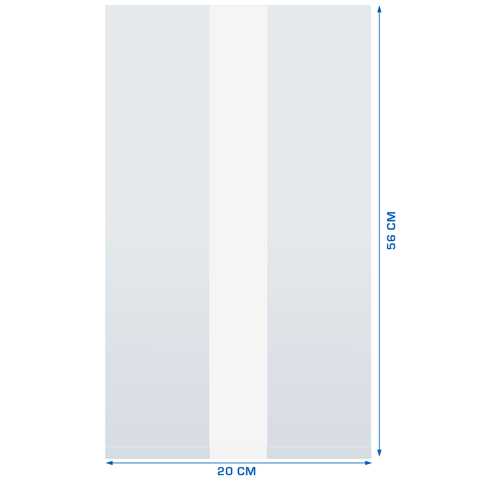 Afbeeldingen van Ds à 1000 polyzak 20x9x56 cm 007