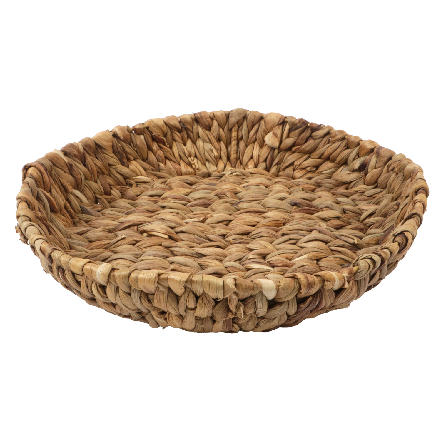 Afbeeldingen van Mand rond waterhyacint 29x6 cm