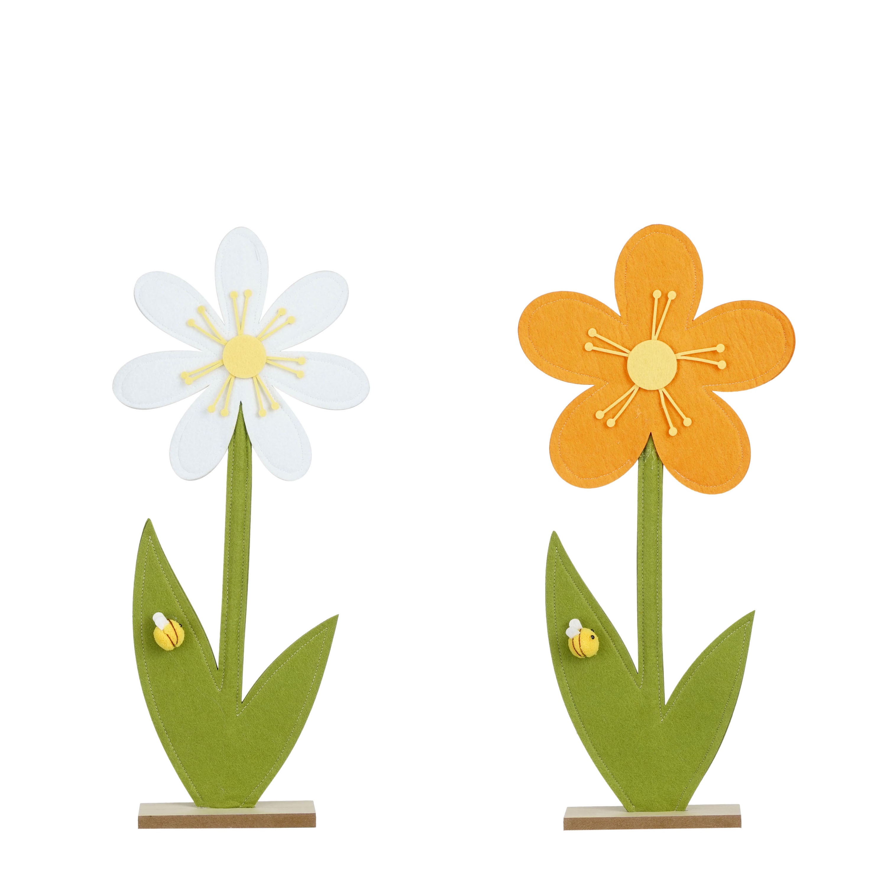 Afbeeldingen van Bloem staand 51,5 cm vilt assorti (ucl)