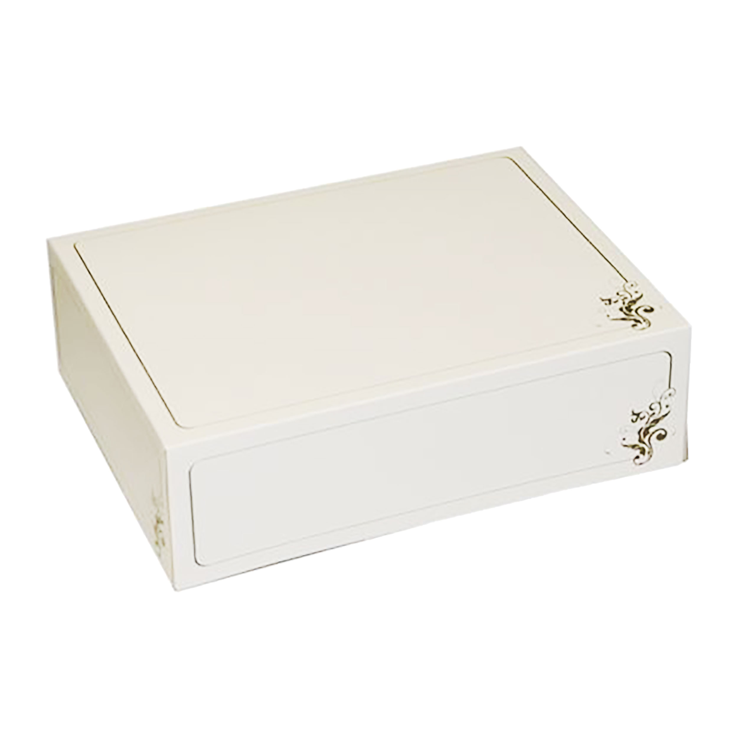 Afbeeldingen van Ds à 200 gebaksdoos 26x20x8 cm dessin 573 (uc)