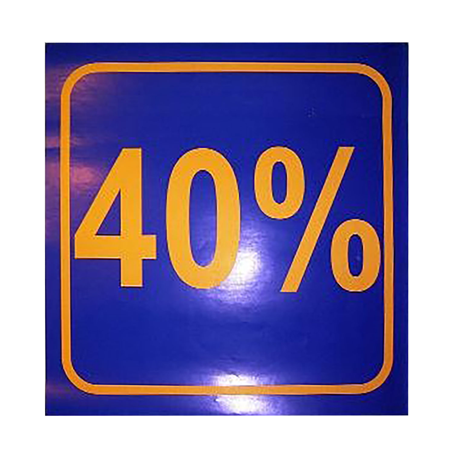 Afbeeldingen van Raambiljet 40% korting fluor 24x23 cm (uc)