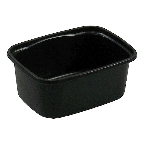 Afbeeldingen van Ds à 1000 pp bak rechthoek zwart 250 cc