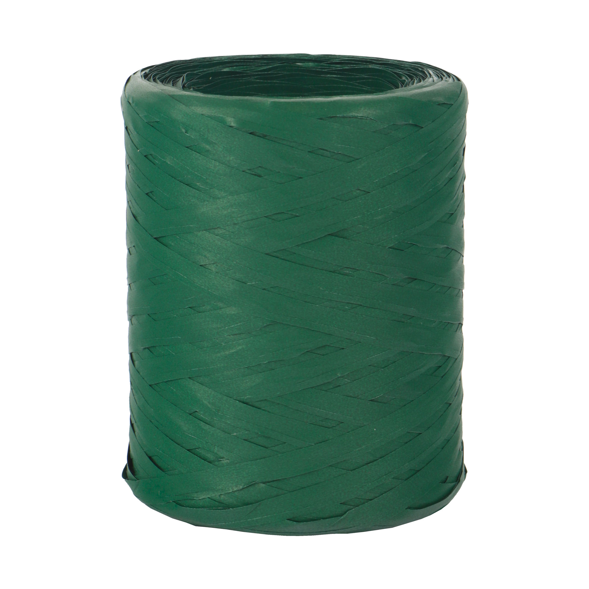 Afbeeldingen van Rol à 200 mtr raffia donkergroen