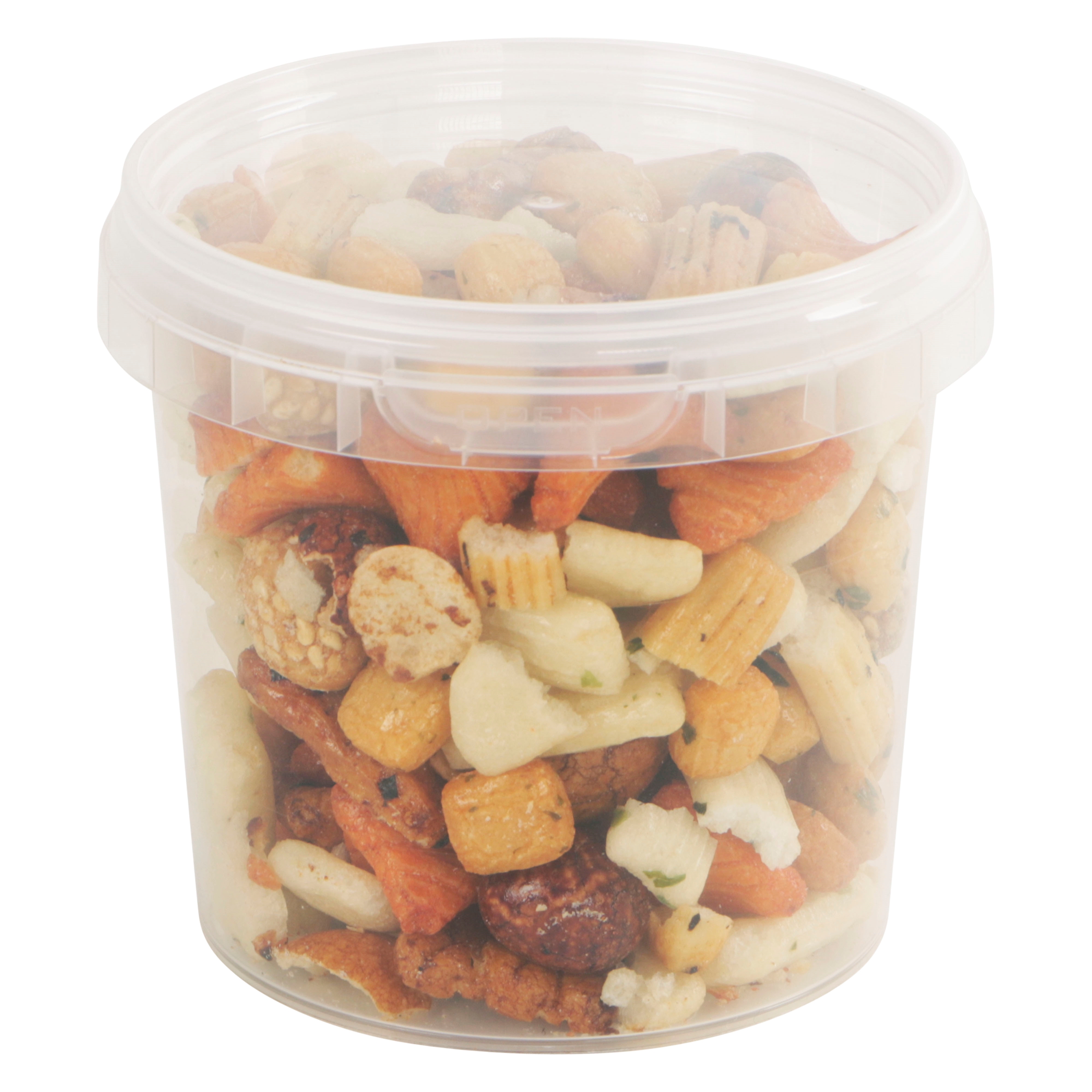 Afbeeldingen van Ds à 84 pp ringlock emmer met deksel 2000 cc transparant