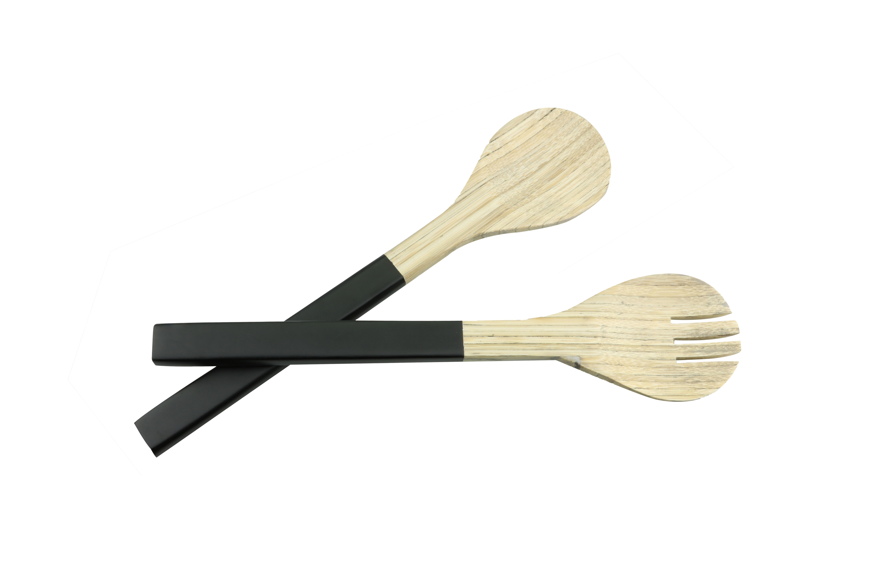 Afbeeldingen van Bamboe couvert 30 cm zwart