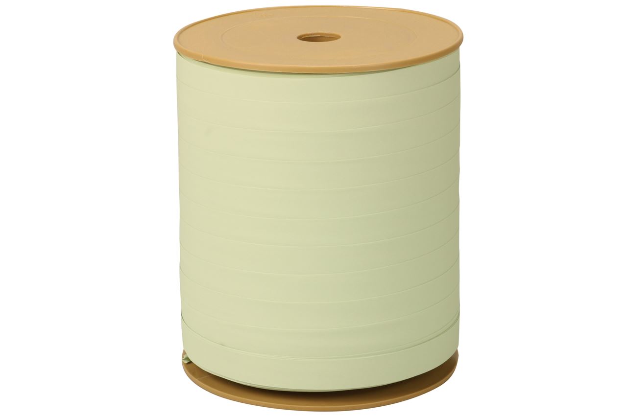 Afbeeldingen van Rol krullint paperlook 10 mm 250 mtr vintage groen 62