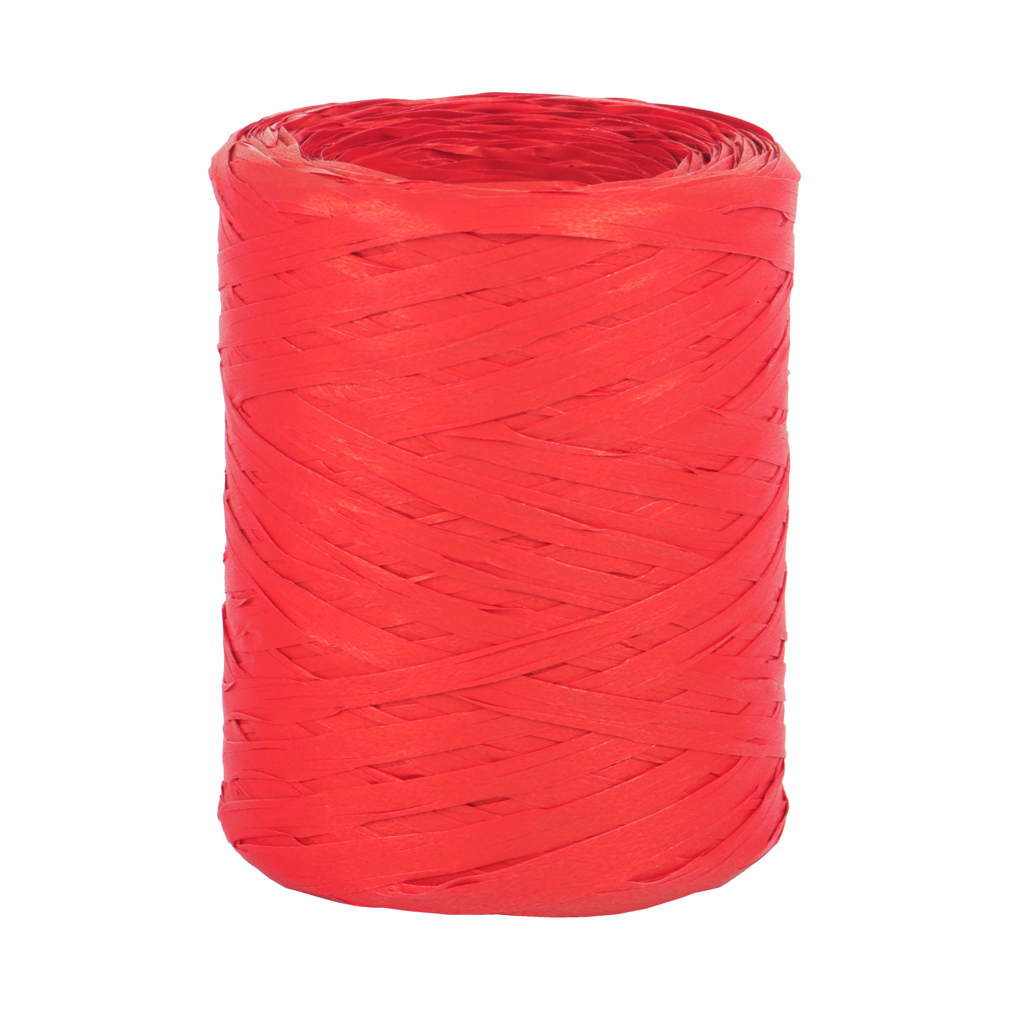 Afbeeldingen van Rol à 200 mtr raffia rood