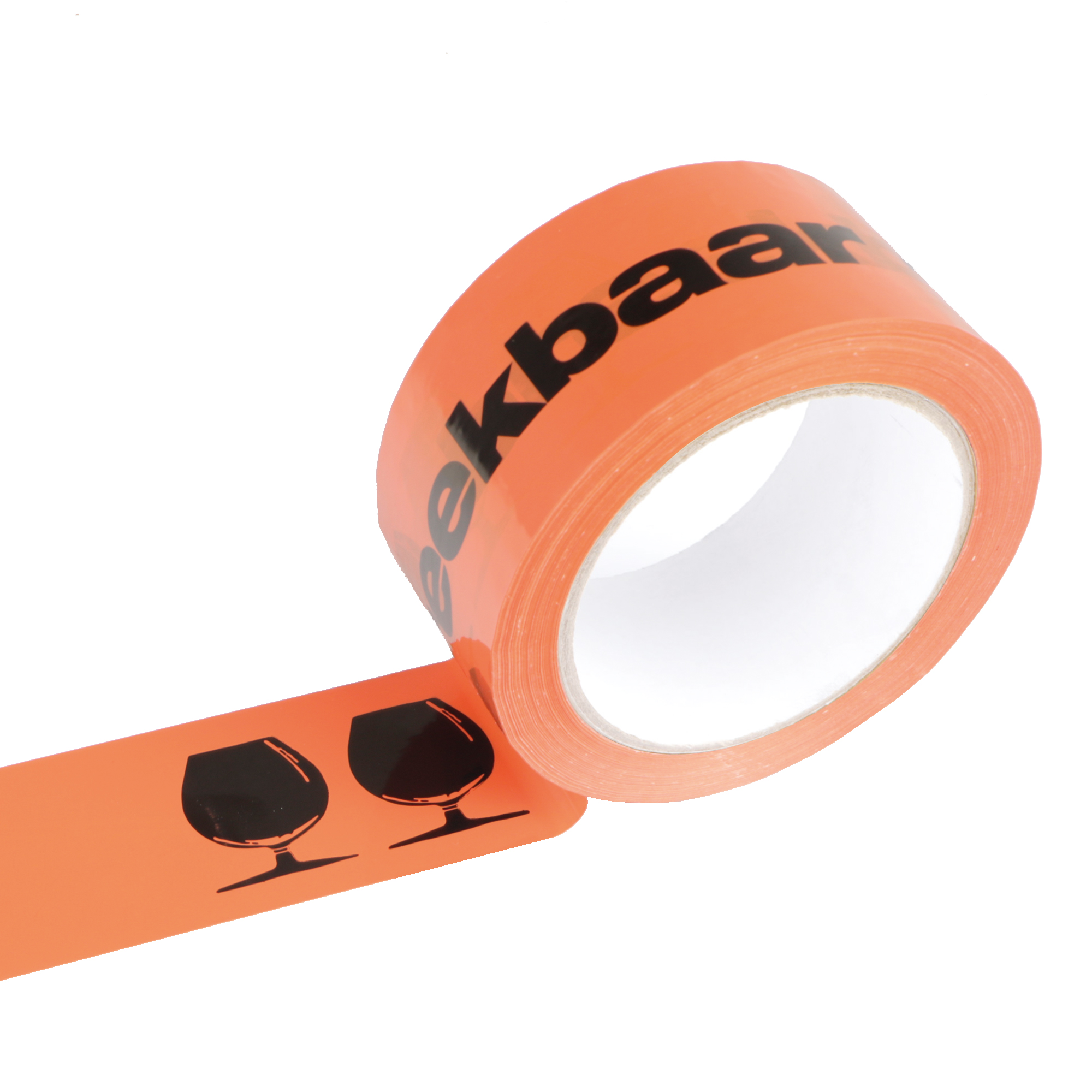 Afbeeldingen van Rol tape 5 cm 66 mtr pvc breekbaar-fragile (uc)